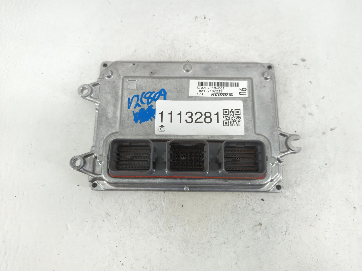 2017 Honda Hr-V PCM Engine Control Computer ECU ECM PCU OEM P/N:37820-51M-C61 Fits OEM Used Auto Parts - Oemusedautoparts1.c