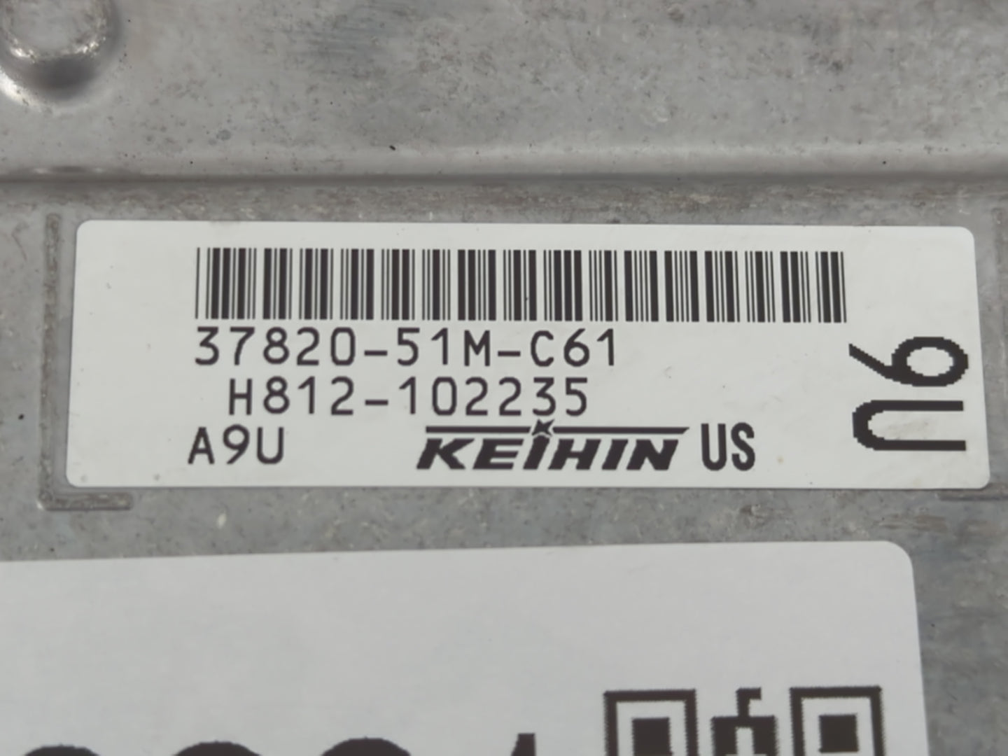 2017 Honda Hr-V PCM Engine Control Computer ECU ECM PCU OEM P/N:37820-51M-C61 Fits OEM Used Auto Parts - Oemusedautoparts1.c