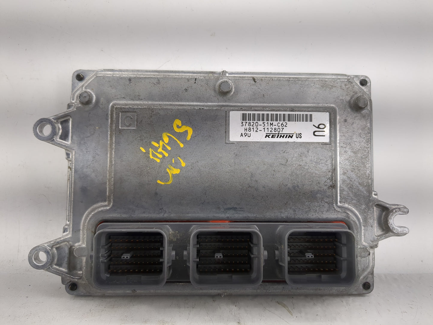 2017 Honda Hr-V PCM Engine Control Computer ECU ECM PCU OEM P/N:37820-51M Fits OEM Used Auto Parts - Oemusedautoparts1.com