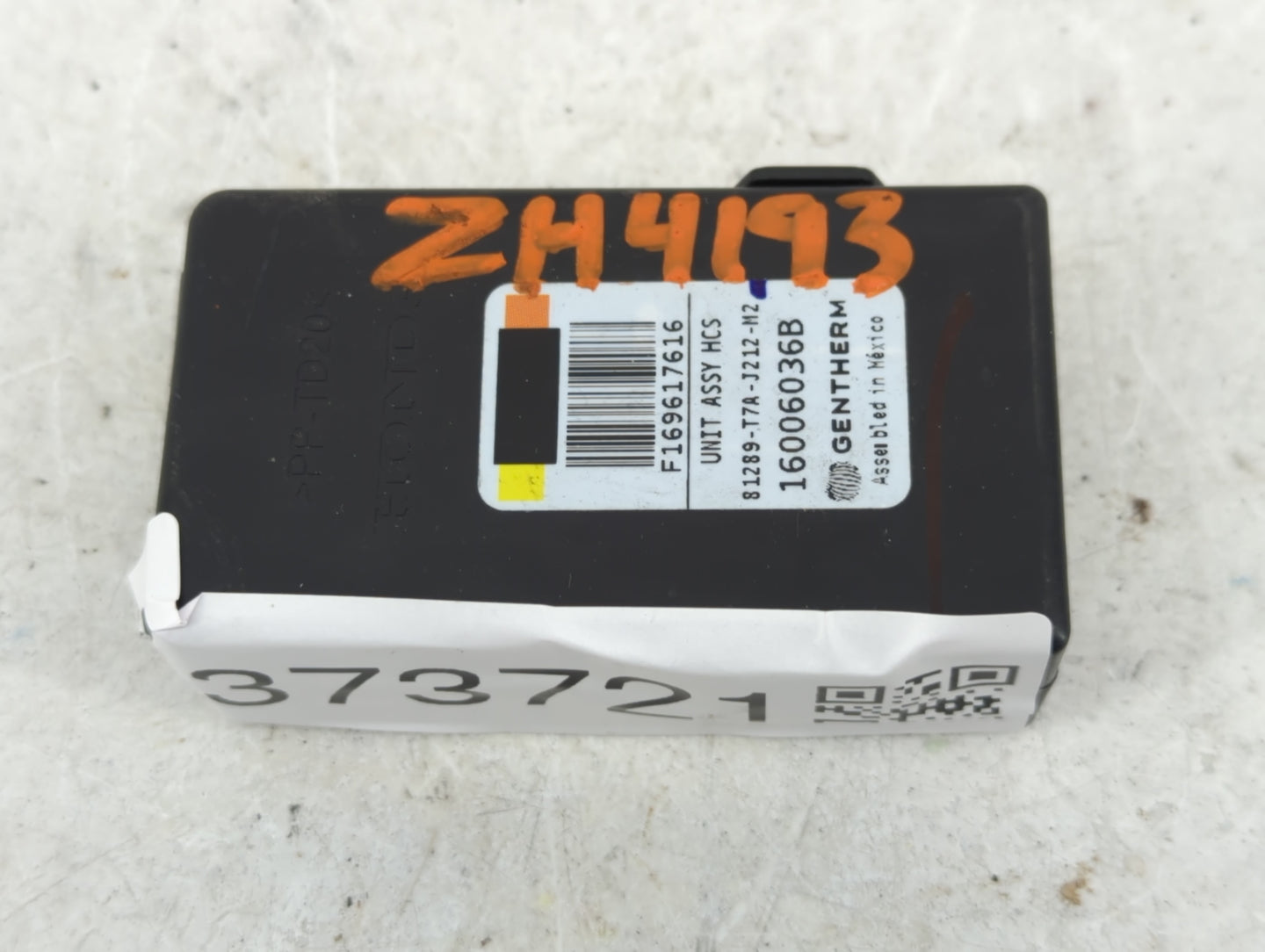 2016-2018 Honda Hr-v Chassis Control Module Ccm Bcm Body Control - Oemusedautoparts1.com