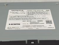 2017 Honda Hr-V Radio AM FM Cd Player Receiver Replacement P/N:39100-T7W-A620-M1 NVF-8538, 30009424, QDPG009424US Fits OEM U