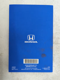 2017 Honda Hr-V Owners Manual Book Guide P/N:A0G05273 31T7AG11, 00X31-T7A-G111 OEM Used Auto Parts - Oemusedautoparts1.com