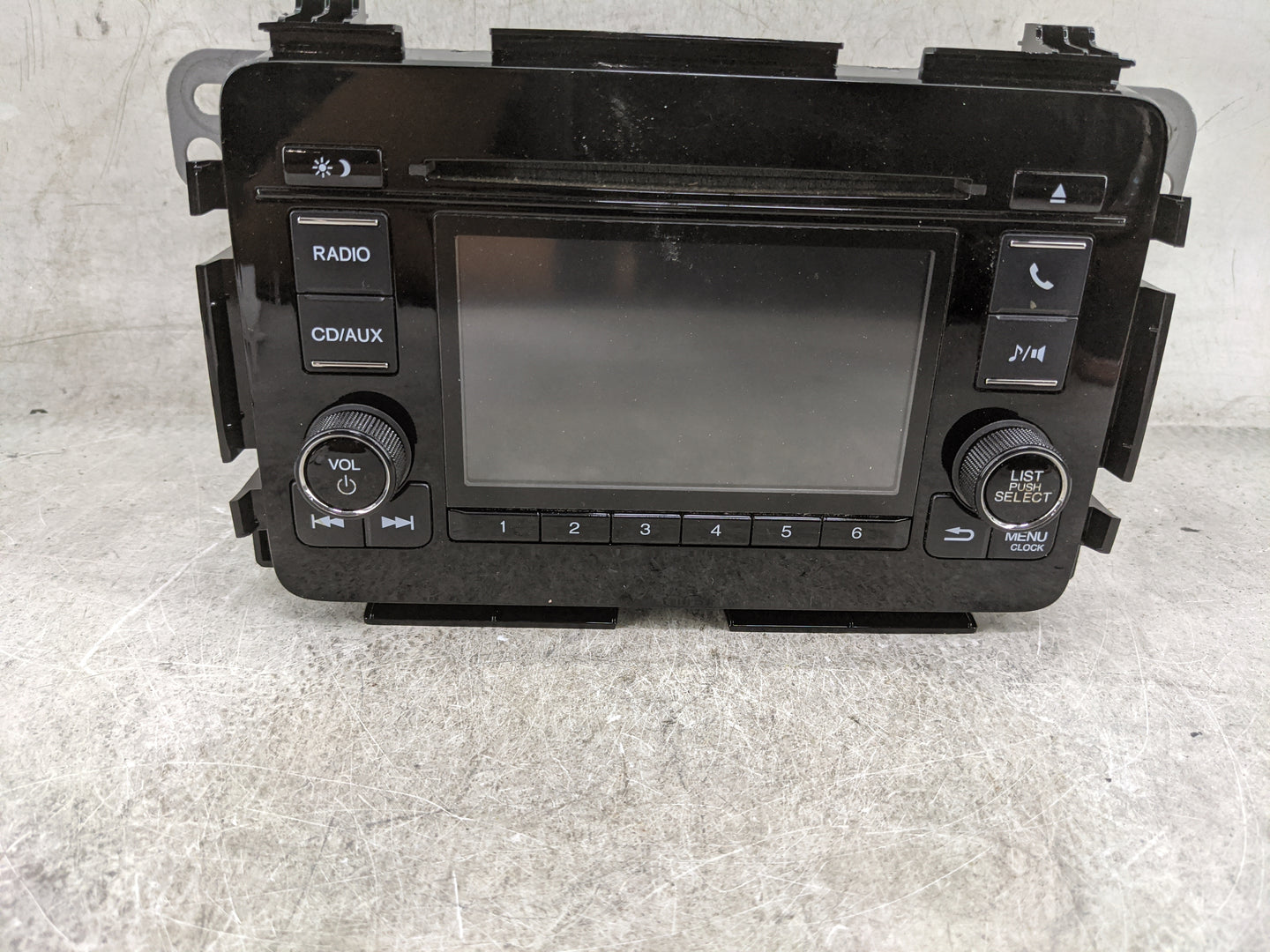 2017 Honda Hr-V Radio AM FM Cd Player Receiver Replacement P/N:39100-T7W-A81 CV-CH56N0JX Fits OEM Used Auto Parts - Oemuseda