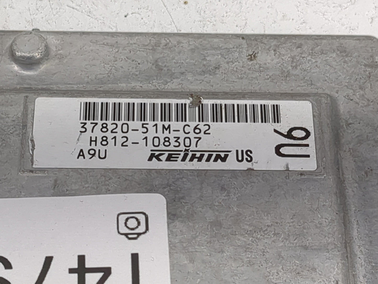 2017 Honda Hr-V PCM Engine Control Computer ECU ECM PCU OEM P/N:37820-51M-C62 H812-108307 Fits OEM Used Auto Parts - Oemused