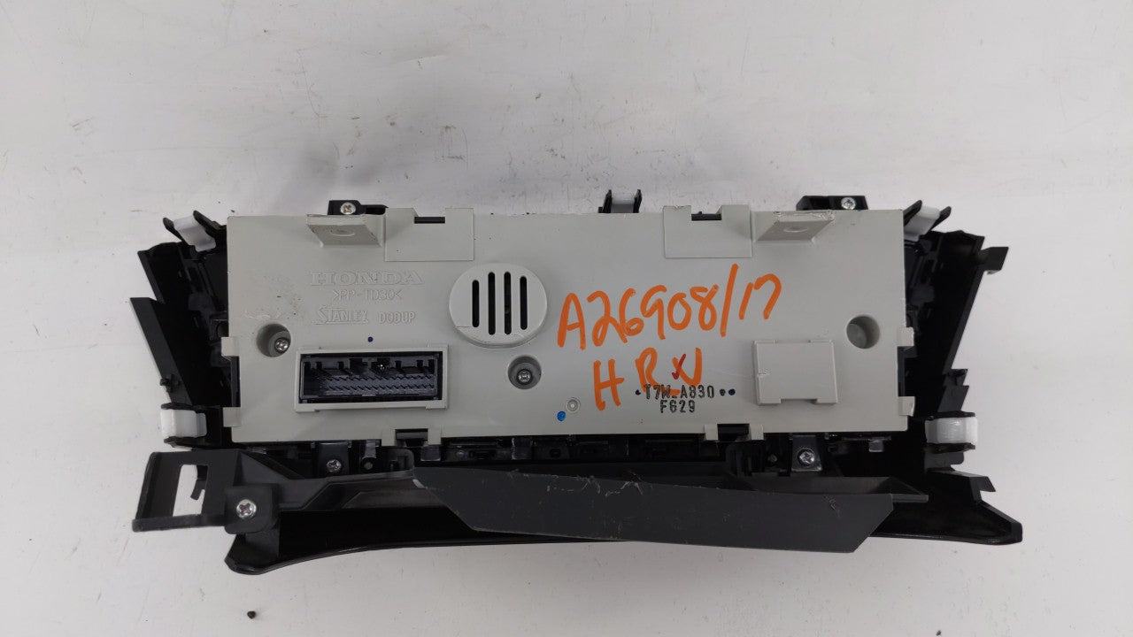 2016-2022 Honda Hr-V Climate Control Module Temperature AC/Heater Replacement P/N:79600T7WA850M1 79600-T7W-A840-M1 Fits OEM 