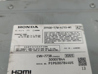 2017-2017 Honda Hr-v Am Fm Cd Player Radio Receiver 549055 - Oemusedautoparts1.com