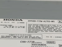2017-2017 Honda Hr-v Am Fm Cd Player Radio Receiver - Oemusedautoparts1.com