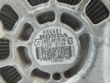 2016-2018 Honda Hr-V Alternator Replacement Generator Charging Assembly Engine OEM P/N:A5TJ0191AC Fits OEM Used Auto Parts