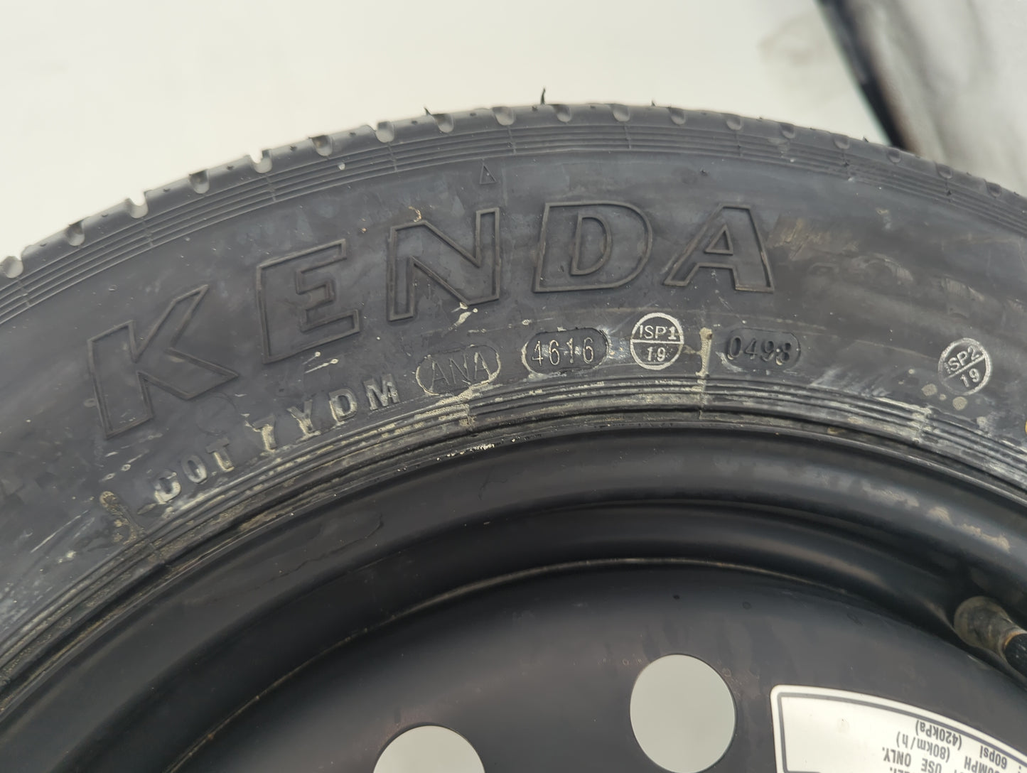 Honda Hrv Spare Donut Tire Wheel Rim Oem 1486931 - Oemusedautoparts1.com