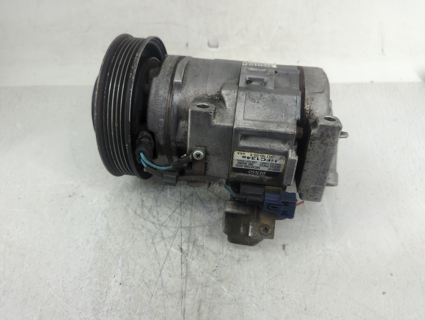 2008-2017 Honda Odyssey Air Conditioning A/c Ac Compressor Oem - Oemusedautoparts1.com