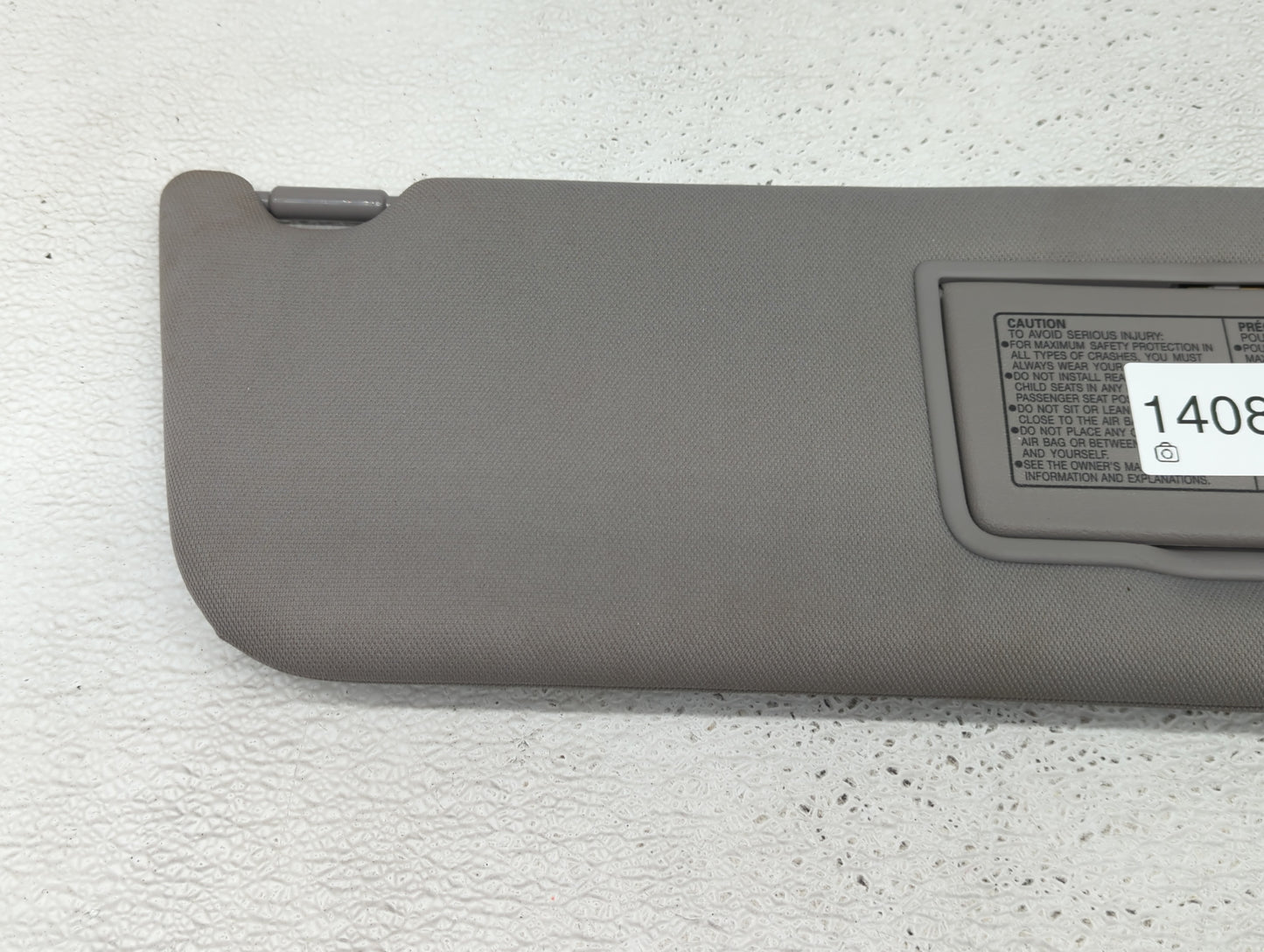 2011-2017 Honda Odyssey Sun Visor Shade Replacement Passenger Right Mirror Fits Fits 2011 2012 2013 2014 2015 2016 2017 OEM 