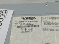 2014-2017 Honda Odyssey Radio AM FM Cd Player Receiver Replacement P/N:39540-TK8-A310-M1 MF734AA Fits Fits 2014 2015 2016 20