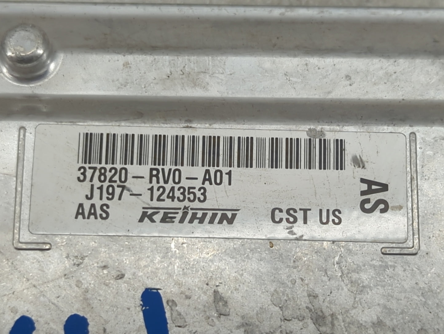 2017 Honda Odyssey PCM Engine Control Computer ECU ECM PCU OEM P/N:37820-RV0-A01 J197-124353 Fits OEM Used Auto Parts - Oemu