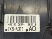 2011-2017 Honda Odyssey Fusebox Fuse Box Panel Relay Module P/N:TK8-A011 AO Fits Fits 2011 2013 2014 2015 2016 2017 OEM Used