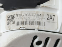 2017-2018 Honda Pilot Instrument Cluster Speedometer Gauges P/N:78100-TG7-A260-M1 Fits Fits 2017 2018 OEM Used Auto Parts - 