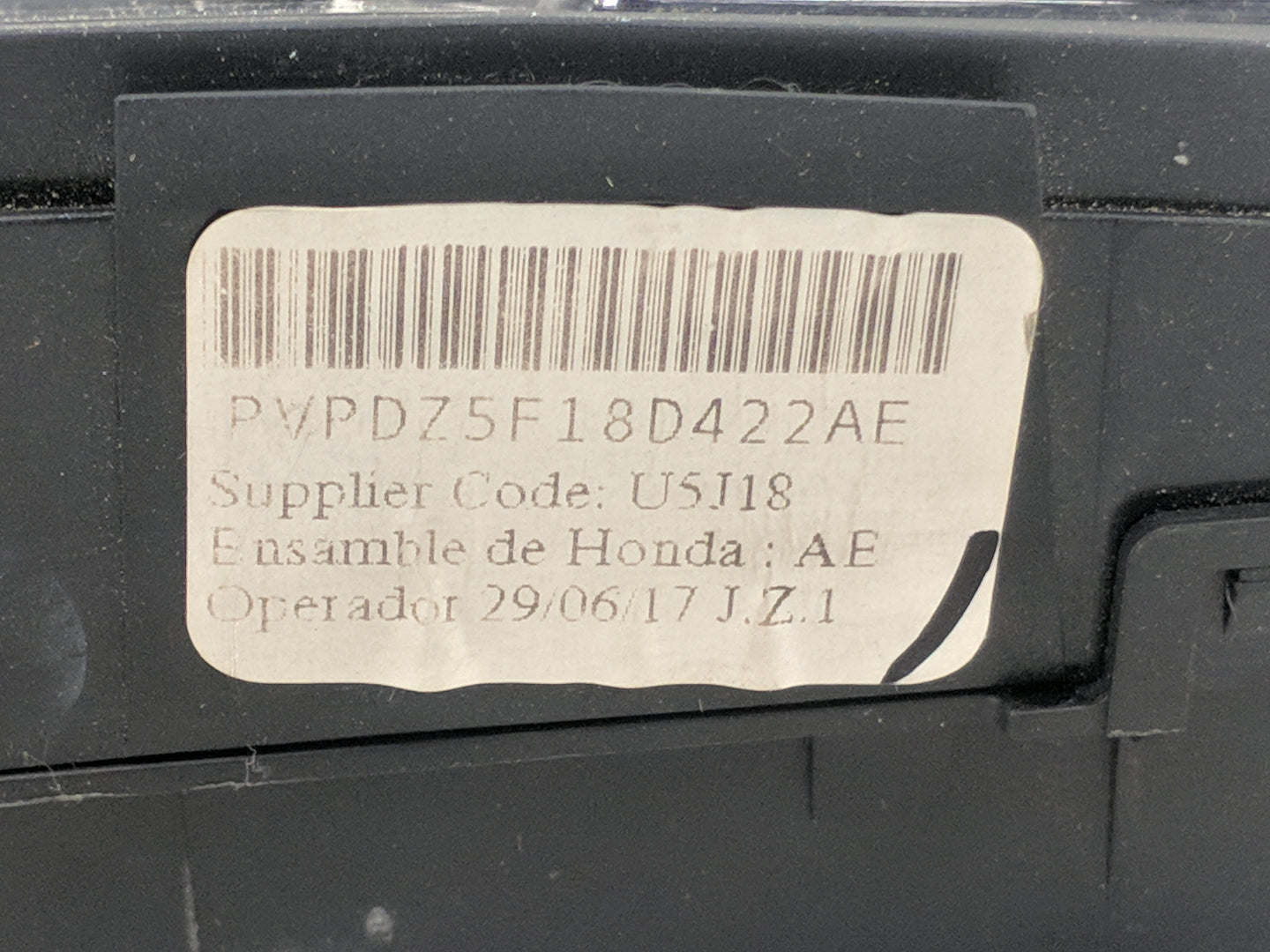 2016-2018 Honda Pilot Climate Control Module Temperature AC/Heater Replacement P/N:PVPDZ5F18D422AE Fits Fits 2016 2017 2018 