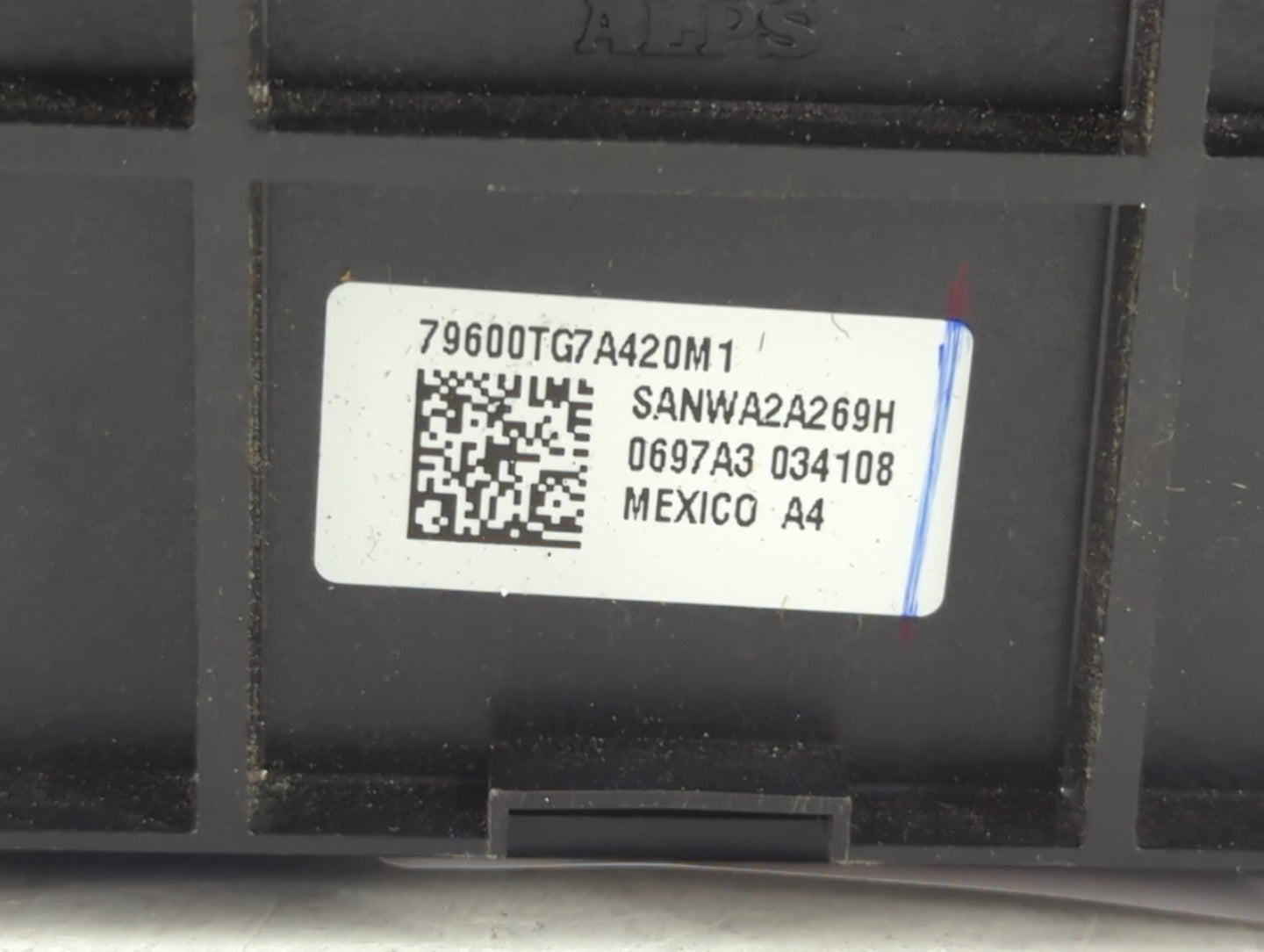 2016-2018 Honda Pilot Climate Control Module Temperature AC/Heater Replacement P/N:79600TG7A420M1 SANWA2A269H Fits OEM Used 