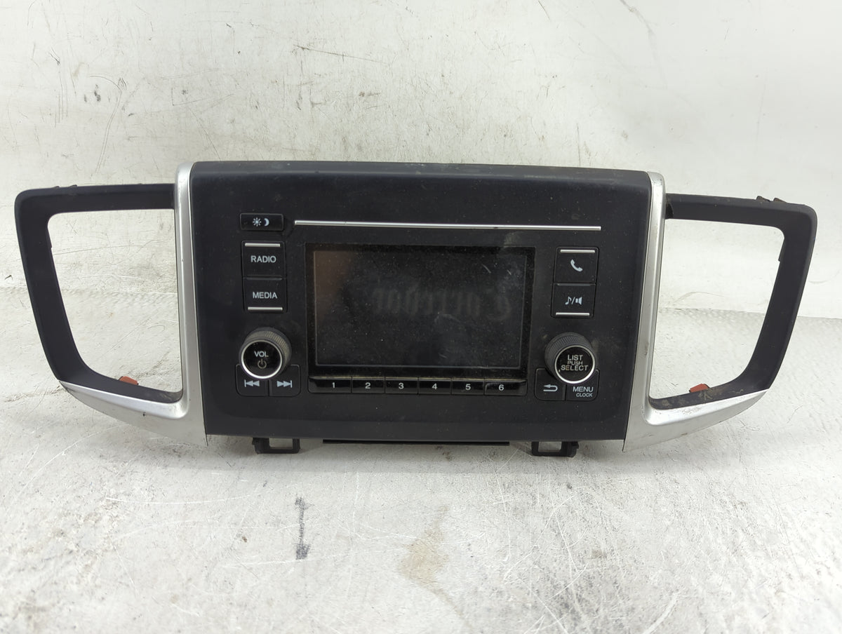 2017 Honda Pilot Information Radio Display Screen 1448110 - Oemusedautoparts1.com