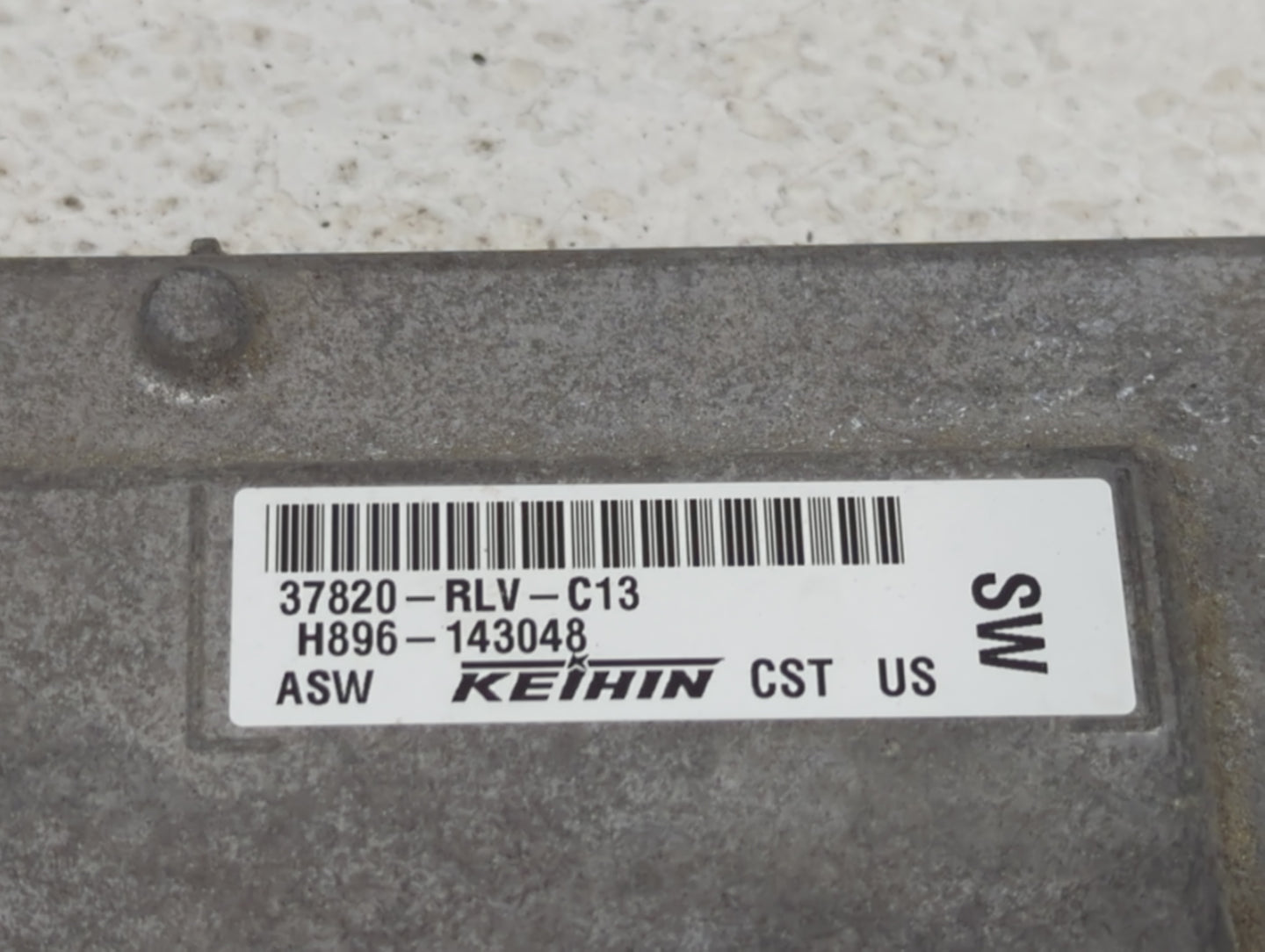 2017-2019 Honda Pilot PCM Engine Control Computer ECU ECM PCU OEM P/N:37820-RLV-C13 H896-143048 Fits Fits 2017 2018 2019 OEM