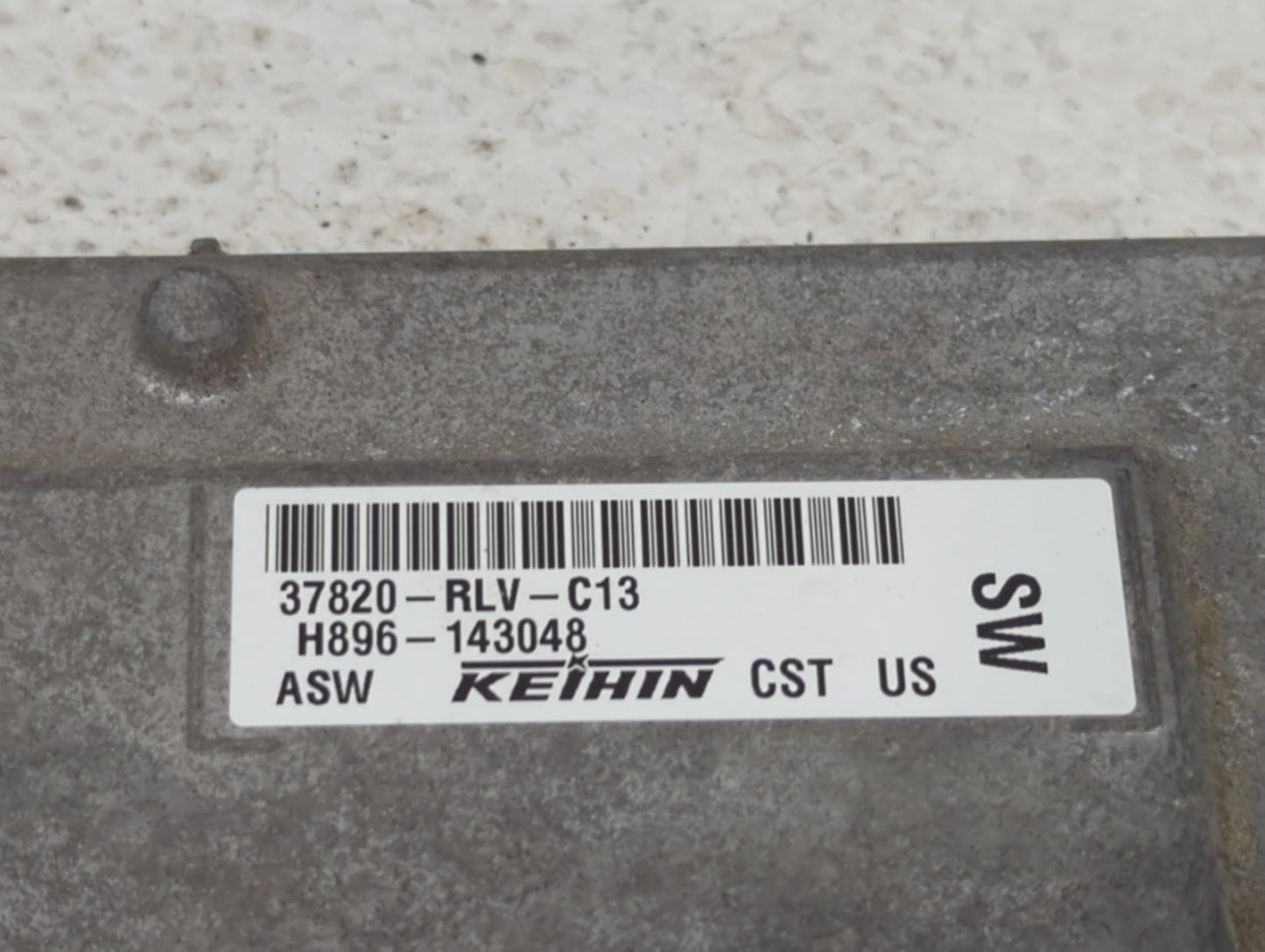 2017-2019 Honda Pilot PCM Engine Control Computer ECU ECM PCU OEM P/N:37820-RLV-C13 H896-143048 Fits Fits 2017 2018 2019 OEM