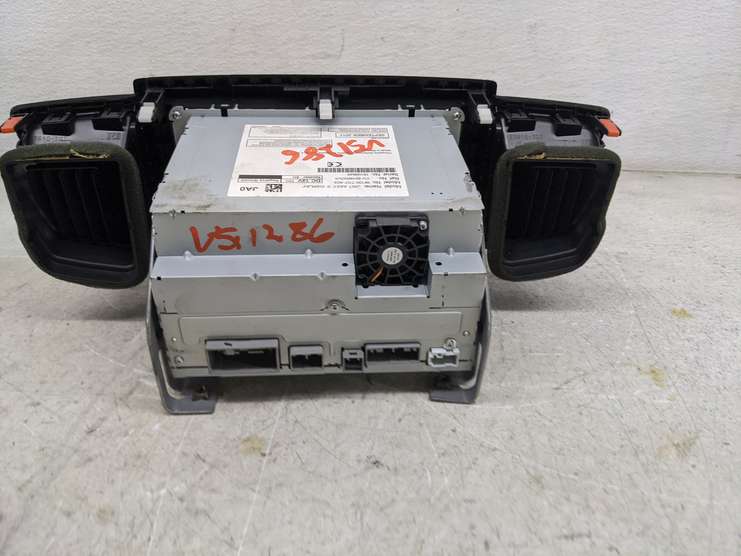 2016-2019 Honda Pilot Radio AM FM Cd Player Receiver Replacement P/N:39100-TG7-A02 CV-RH46N3VX Fits Fits 2016 2017 2018 2019