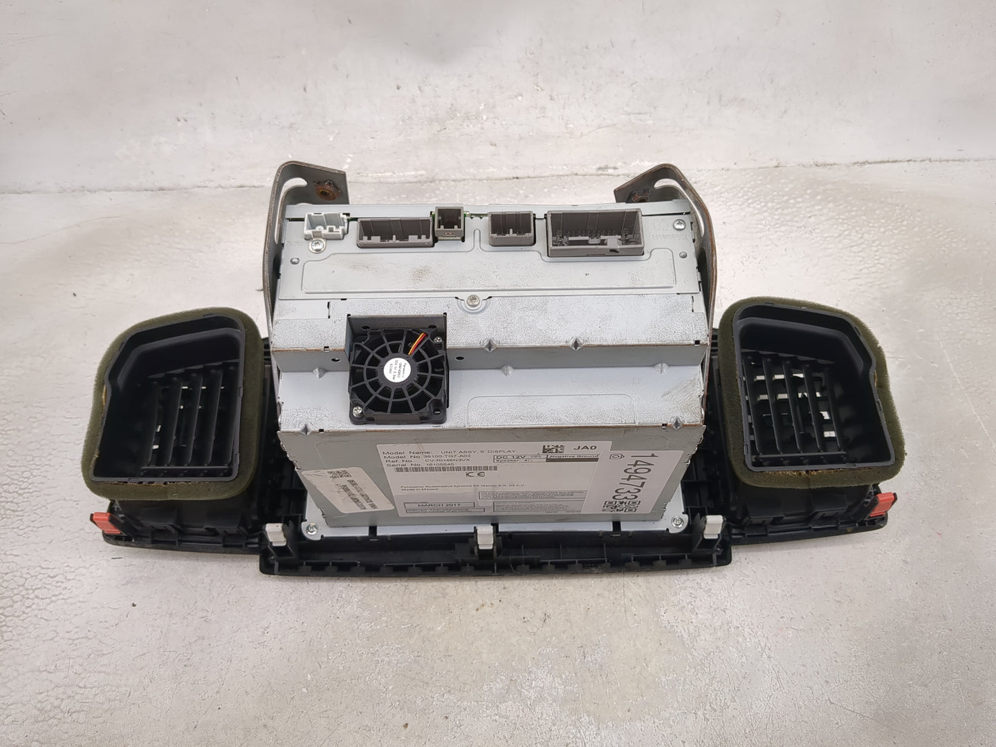 2016-2019 Honda Pilot Radio AM FM Cd Player Receiver Replacement P/N:39100-TG7-A02 CV-RH46N3VX Fits Fits 2016 2017 2018 2019