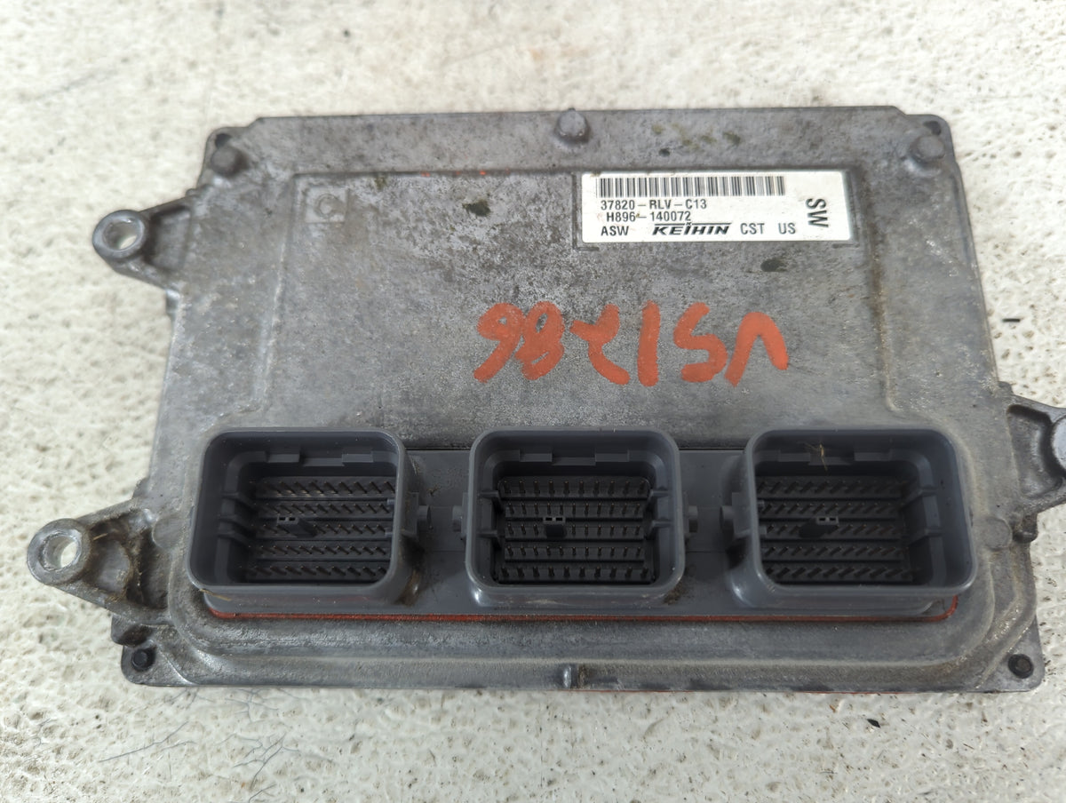 2017-2019 Honda Pilot PCM Engine Control Computer ECU ECM PCU OEM P/N:37820-RLV-C13 H896-140072 Fits Fits 2017 2018 2019 OEM