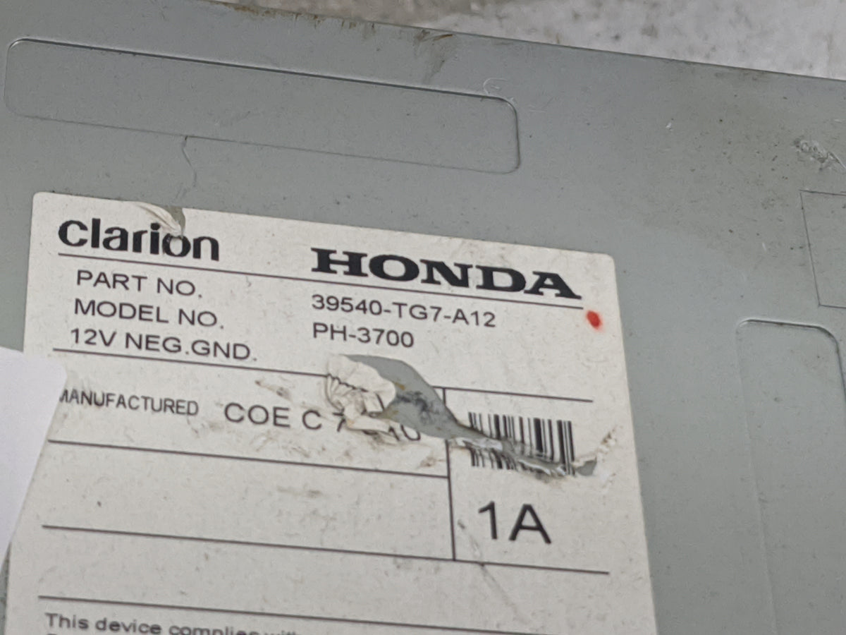 2017 Honda Pilot Information Radio Display Screen 1508946 - Oemusedautoparts1.com