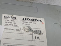 2017 Honda Pilot Information Radio Display Screen 1508946 - Oemusedautoparts1.com
