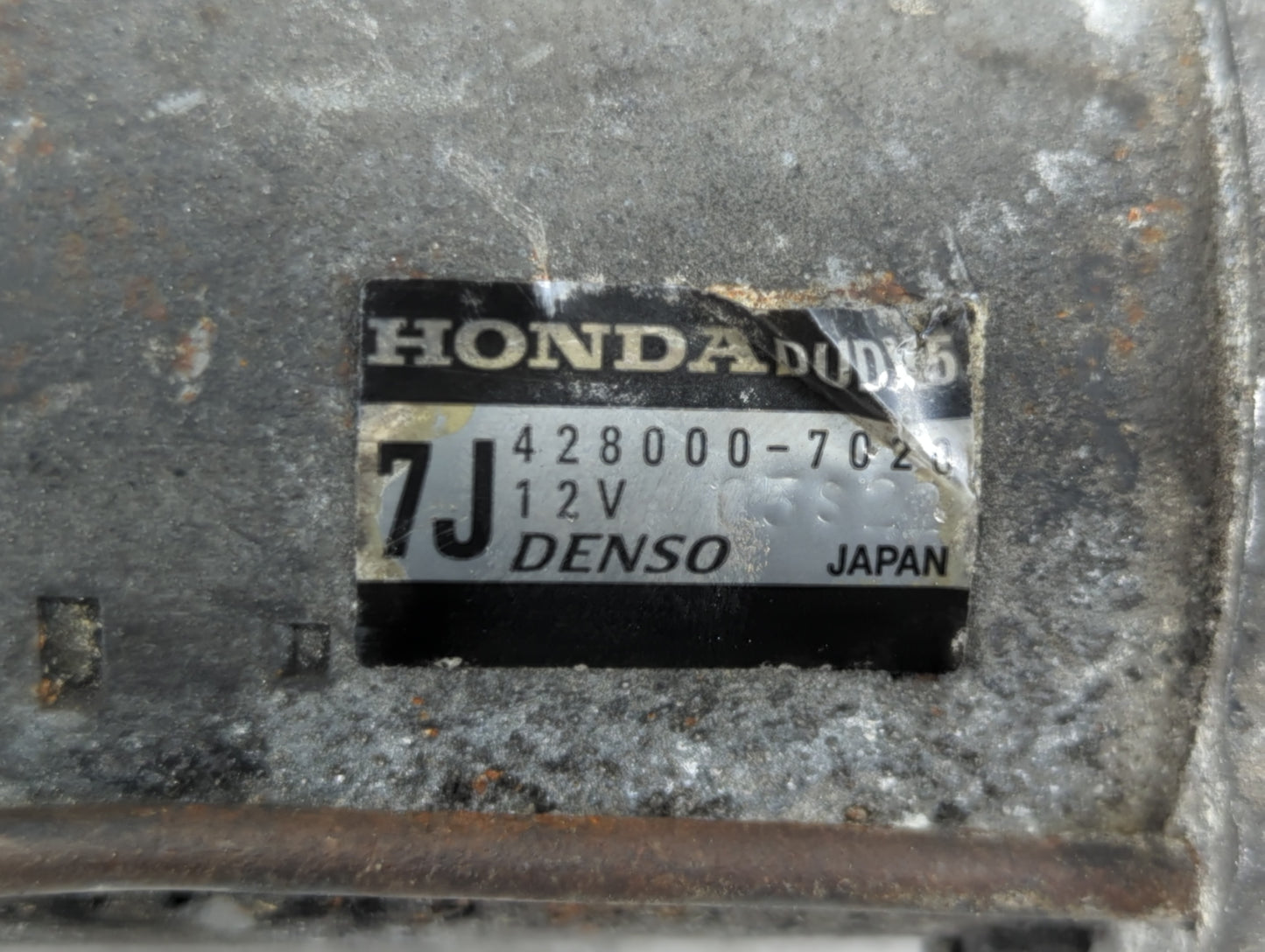2016-2020 Honda Pilot Car Starter Motor Solenoid OEM P/N:428000-7020 Fits Fits 2012 2013 2014 2015 2016 2017 2018 2019 2020 