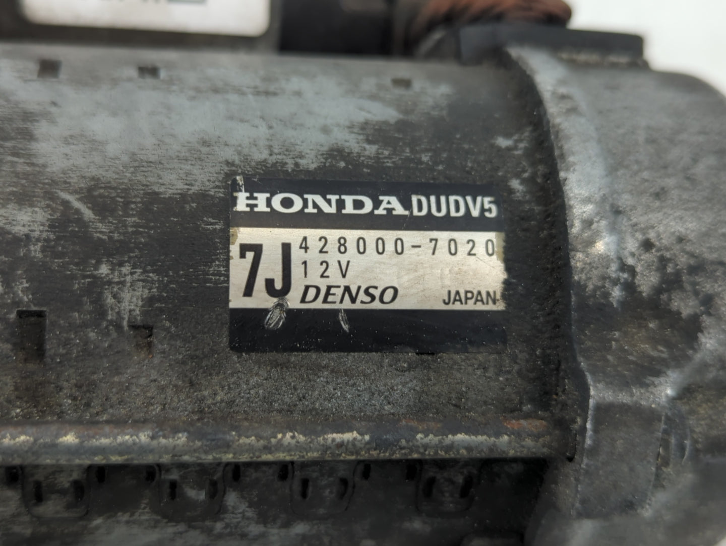 2016-2020 Honda Pilot Car Starter Motor Solenoid OEM P/N:428000-7020 Fits Fits 2012 2013 2014 2015 2016 2017 2018 2019 2020 