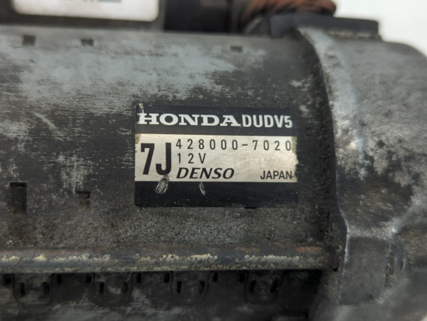 2016-2020 Honda Pilot Car Starter Motor Solenoid OEM P/N:428000-7020 Fits Fits 2012 2013 2014 2015 2016 2017 2018 2019 2020 