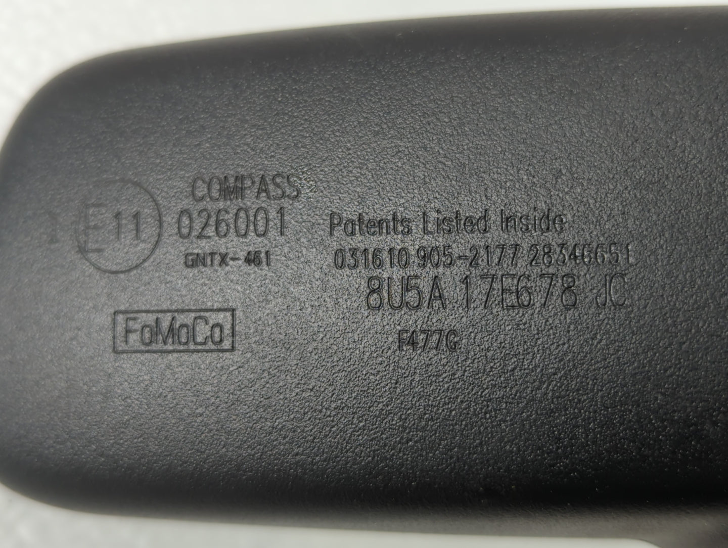 2013-2018 Honda Pilot Interior Rear View Mirror Replacement OEM P/N:E11026001 Fits OEM Used Auto Parts - Oemusedautoparts1.c