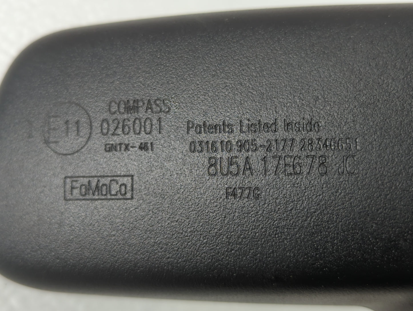2013-2018 Honda Pilot Interior Rear View Mirror Replacement OEM P/N:E11026001 Fits OEM Used Auto Parts - Oemusedautoparts1.c