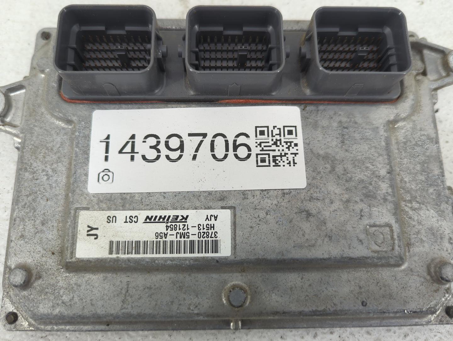 2017 Honda Ridgeline PCM Engine Control Computer ECU ECM PCU OEM P/N:37820-5MJ-A56 Fits OEM Used Auto Parts - Oemusedautopar