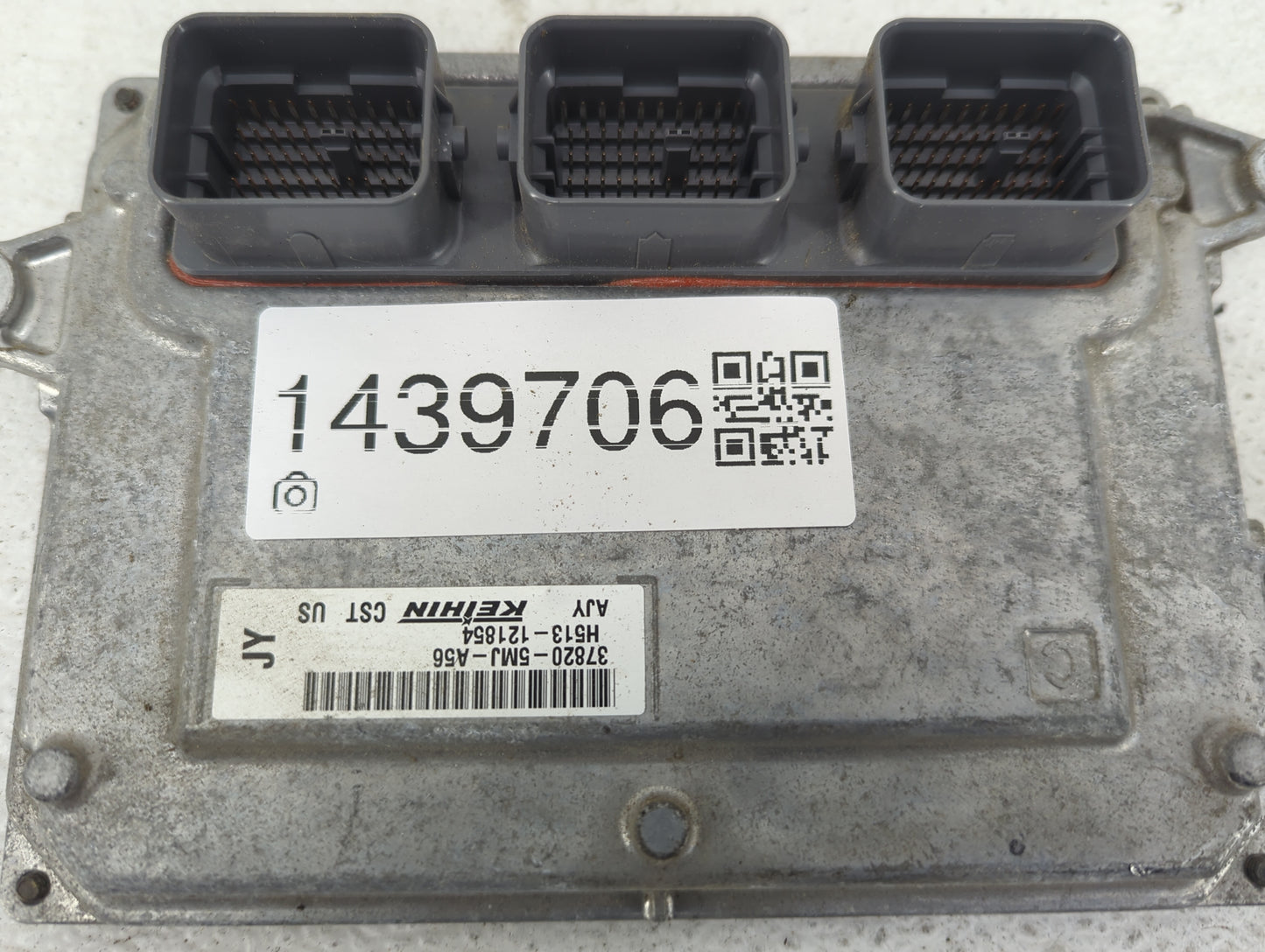 2017 Honda Ridgeline PCM Engine Control Computer ECU ECM PCU OEM P/N:37820-5MJ-A56 Fits OEM Used Auto Parts - Oemusedautopar