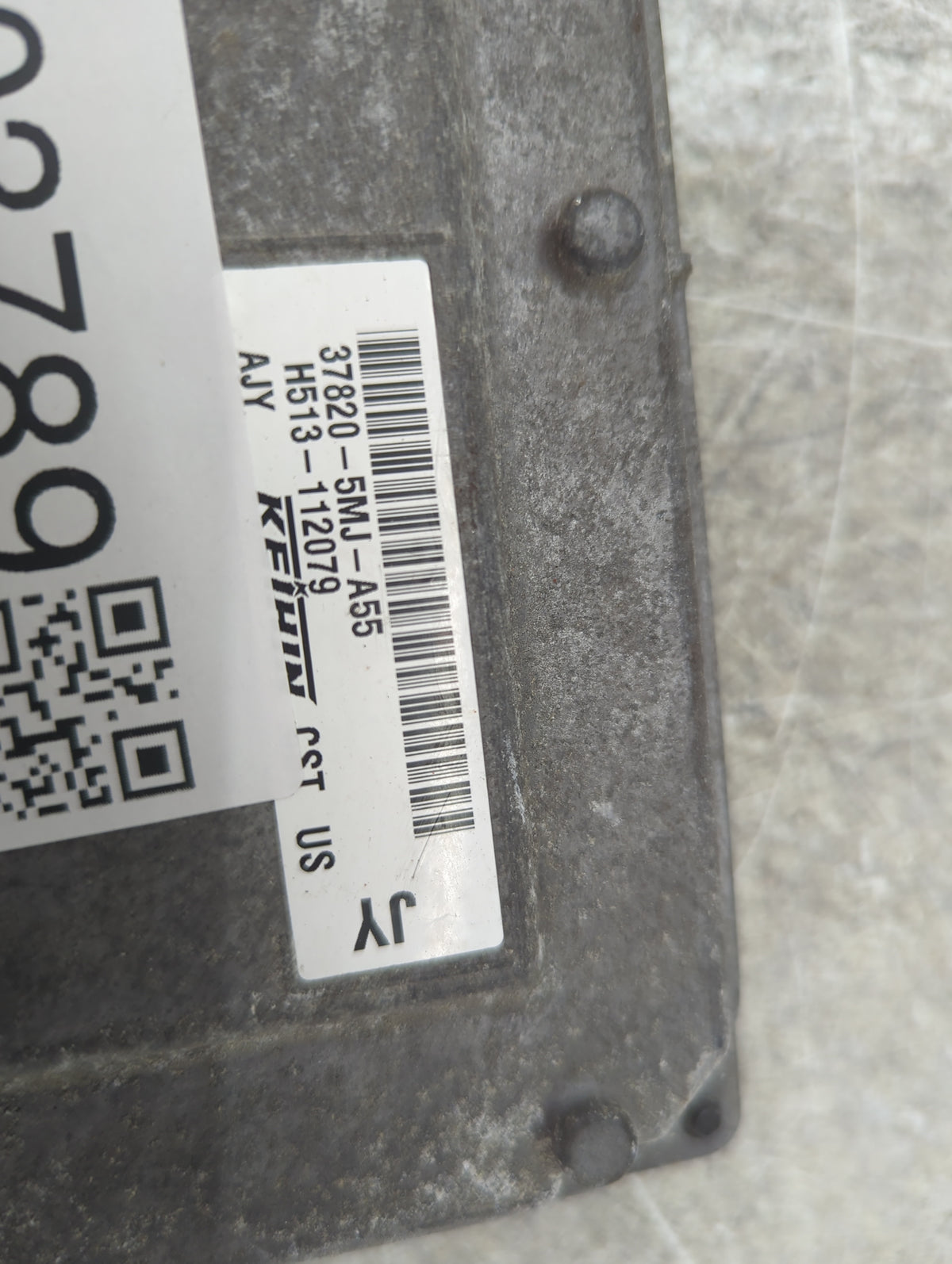 2017 Honda Ridgeline PCM Engine Control Computer ECU ECM PCU OEM P/N:37820-5MJ-A55 H513-112079 OEM Used Auto Parts - Oemused