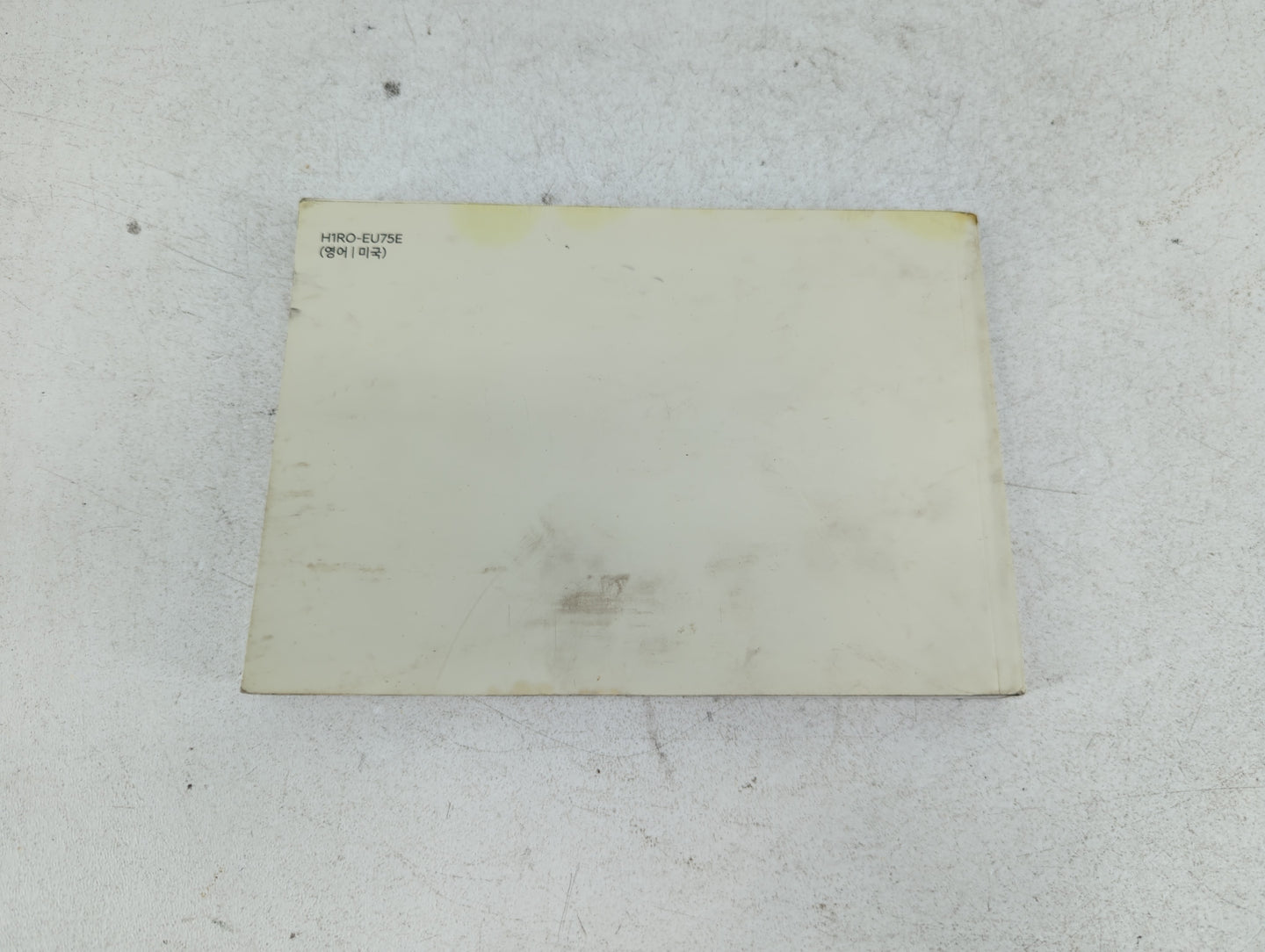 2017 Hyundai Accent Owners Manual Book Guide P/N:H1RO-EU75E OEM Used Auto Parts - Oemusedautoparts1.com