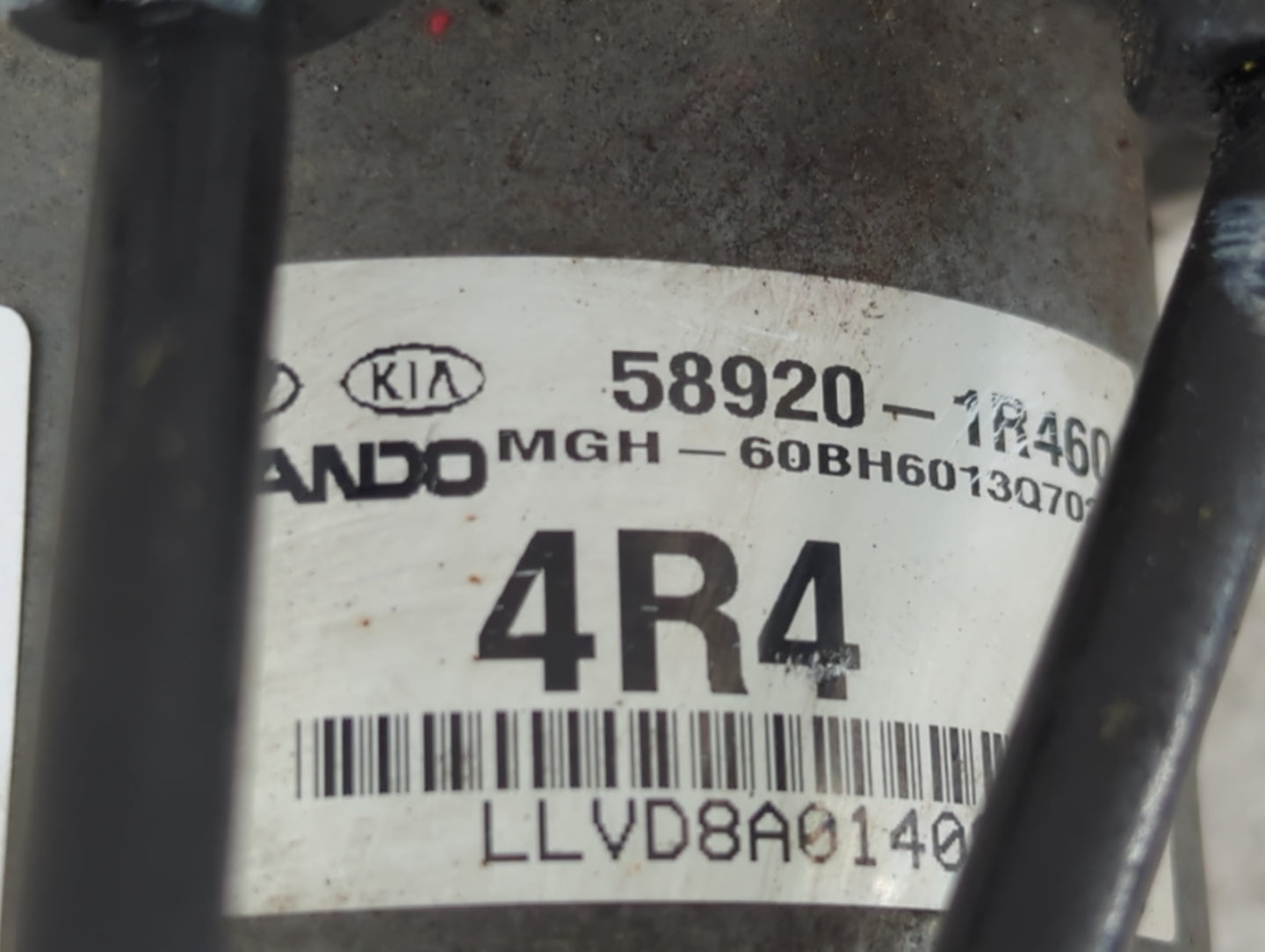 2015-2017 Hyundai Accent ABS Pump Control Module Replacement P/N:58920-1R460 Fits Fits 2015 2016 2017 OEM Used Auto Parts - 