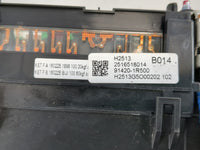 2015-2017 Hyundai Accent Fusebox Fuse Box Panel Relay Module P/N:91420-1R500 Fits Fits 2015 2016 2017 OEM Used Auto Parts - 