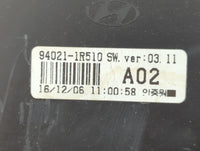 2015-2017 Hyundai Accent Instrument Cluster Speedometer Gauges P/N:94021-1R510 Fits Fits 2015 2016 2017 OEM Used Auto Parts 