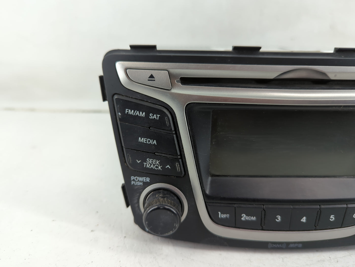 2015-2017 Hyundai Accent Radio AM FM Cd Player Receiver Replacement P/N:96170-1R111RDR Fits Fits 2015 2016 2017 OEM Used Aut