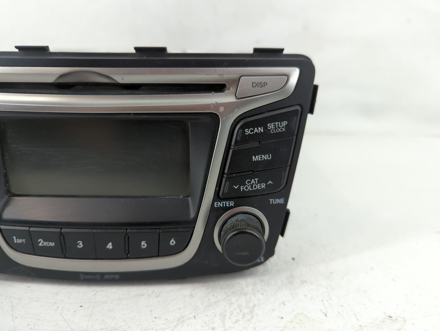 2015-2017 Hyundai Accent Radio AM FM Cd Player Receiver Replacement P/N:96170-1R111RDR Fits Fits 2015 2016 2017 OEM Used Aut