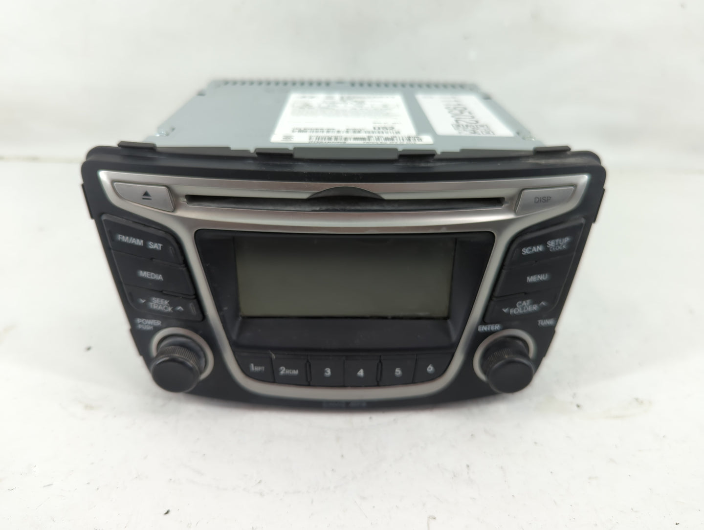 2015-2017 Hyundai Accent Radio AM FM Cd Player Receiver Replacement P/N:96170-1R111RDR Fits Fits 2015 2016 2017 OEM Used Aut
