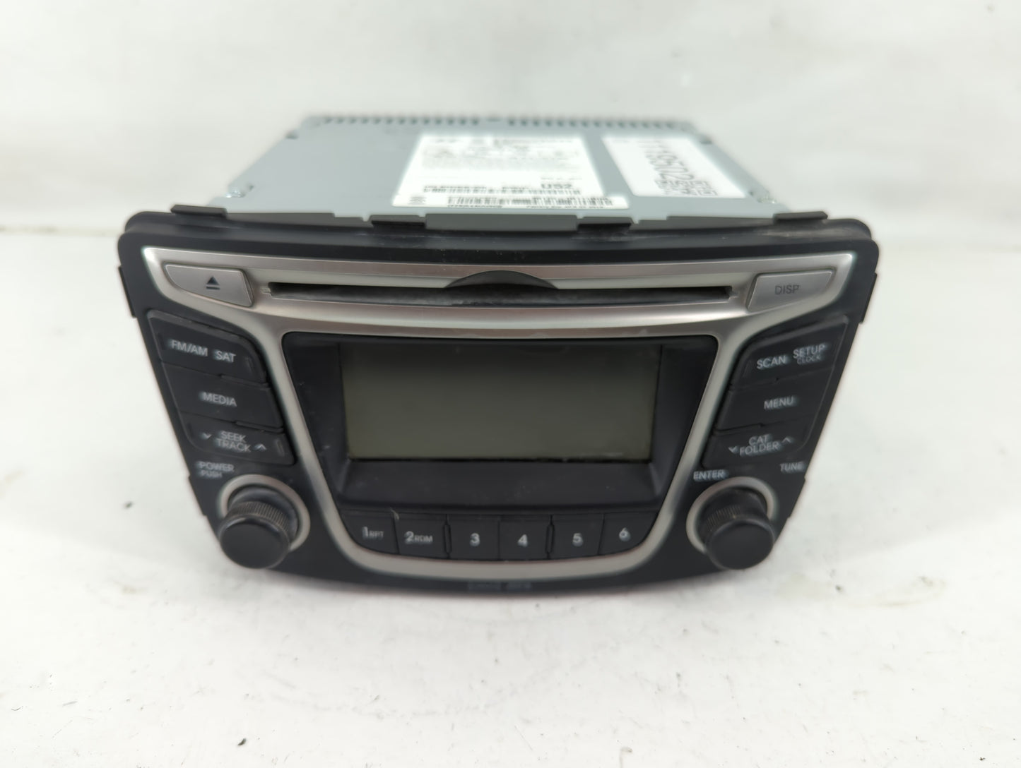2015-2017 Hyundai Accent Radio AM FM Cd Player Receiver Replacement P/N:96170-1R111RDR Fits Fits 2015 2016 2017 OEM Used Aut