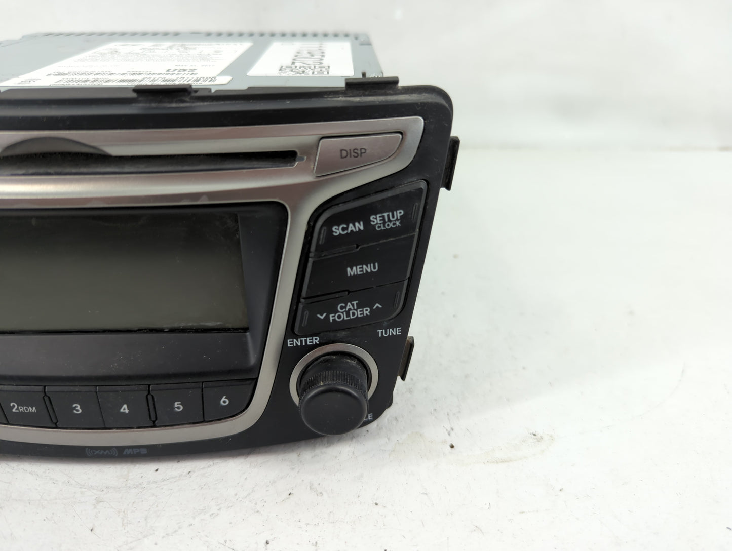 2015-2017 Hyundai Accent Radio AM FM Cd Player Receiver Replacement P/N:96170-1R111RDR Fits Fits 2015 2016 2017 OEM Used Aut