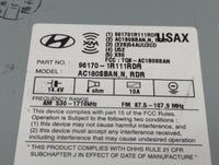2015-2017 Hyundai Accent Radio AM FM Cd Player Receiver Replacement P/N:96170-1R111RDR Fits Fits 2015 2016 2017 OEM Used Aut