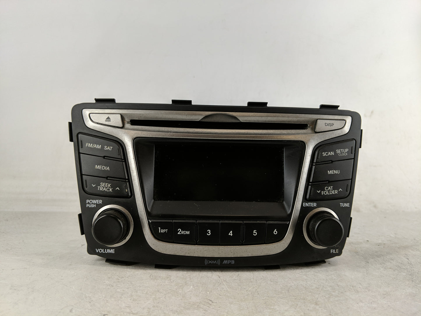 2015-2017 Hyundai Accent Radio AM FM Cd Player Receiver Replacement P/N:96170-1R111RDR Fits Fits 2015 2016 2017 OEM Used Aut