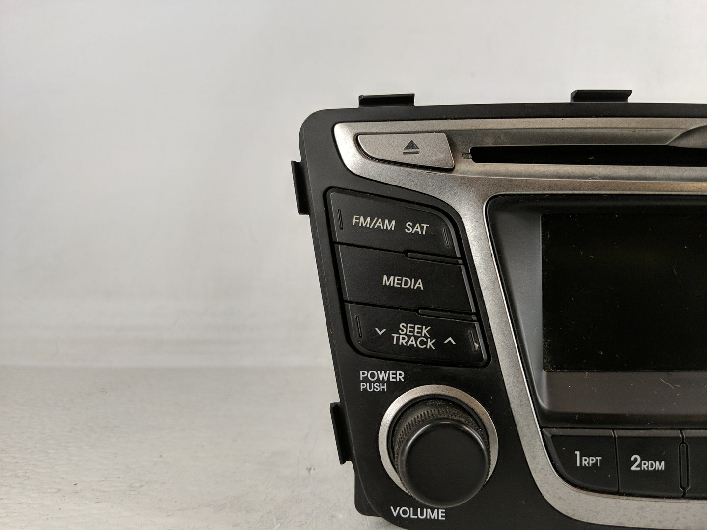 2015-2017 Hyundai Accent Radio AM FM Cd Player Receiver Replacement P/N:96170-1R111RDR Fits Fits 2015 2016 2017 OEM Used Aut