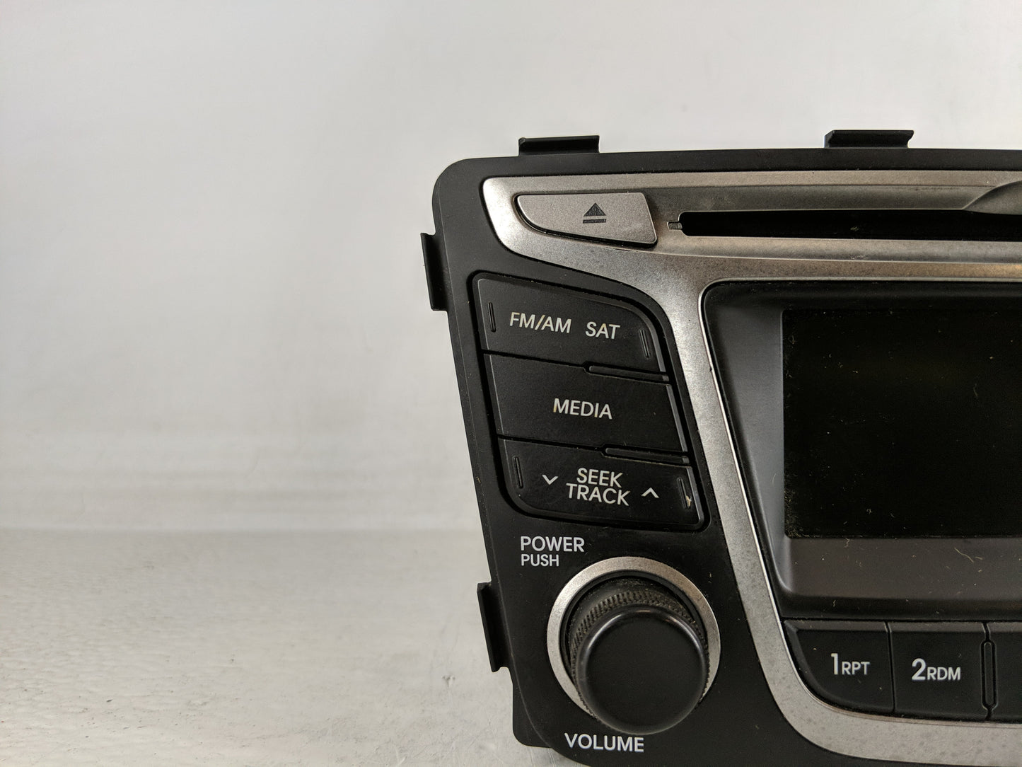 2015-2017 Hyundai Accent Radio AM FM Cd Player Receiver Replacement P/N:96170-1R111RDR Fits Fits 2015 2016 2017 OEM Used Aut